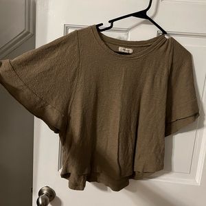 Madewell Olive Green Top